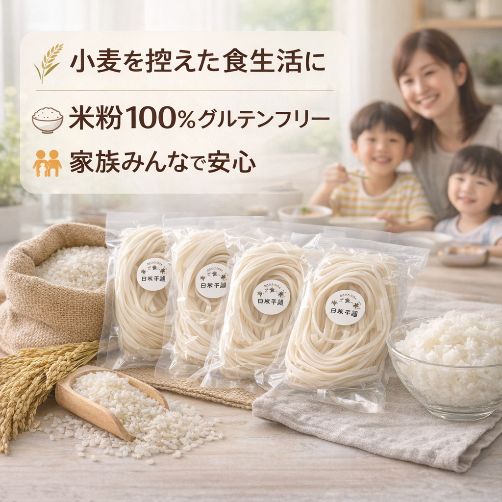 【人気No.3】白米麺5個セット